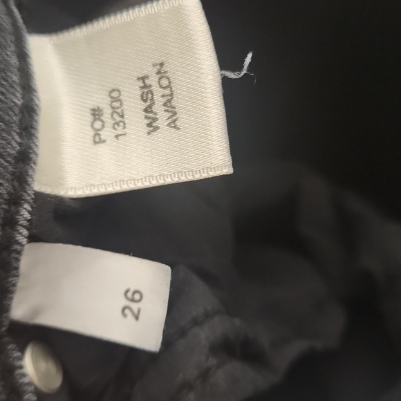 Reformation Harper High & Skinny Stretch Crop Denim Jeans in Avalon size 26 - Picture 10 of 11